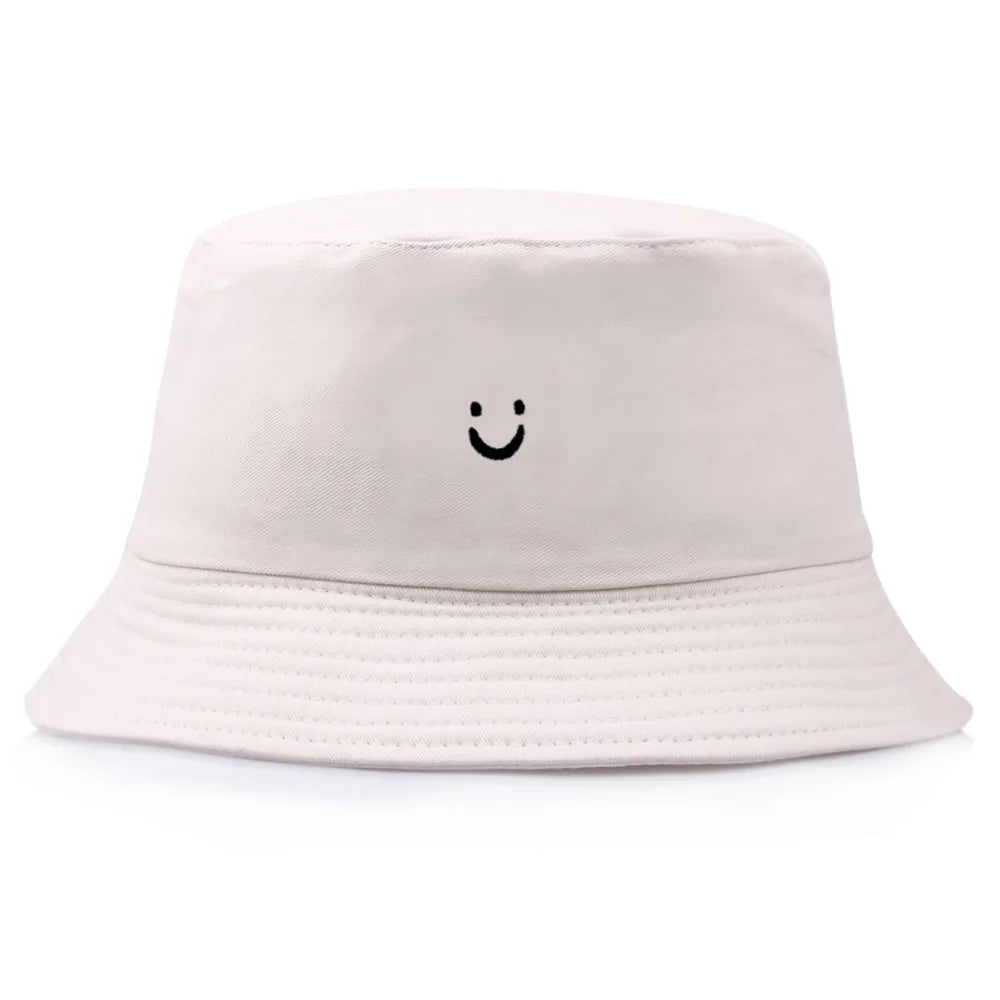 Chapeau bob à smiley