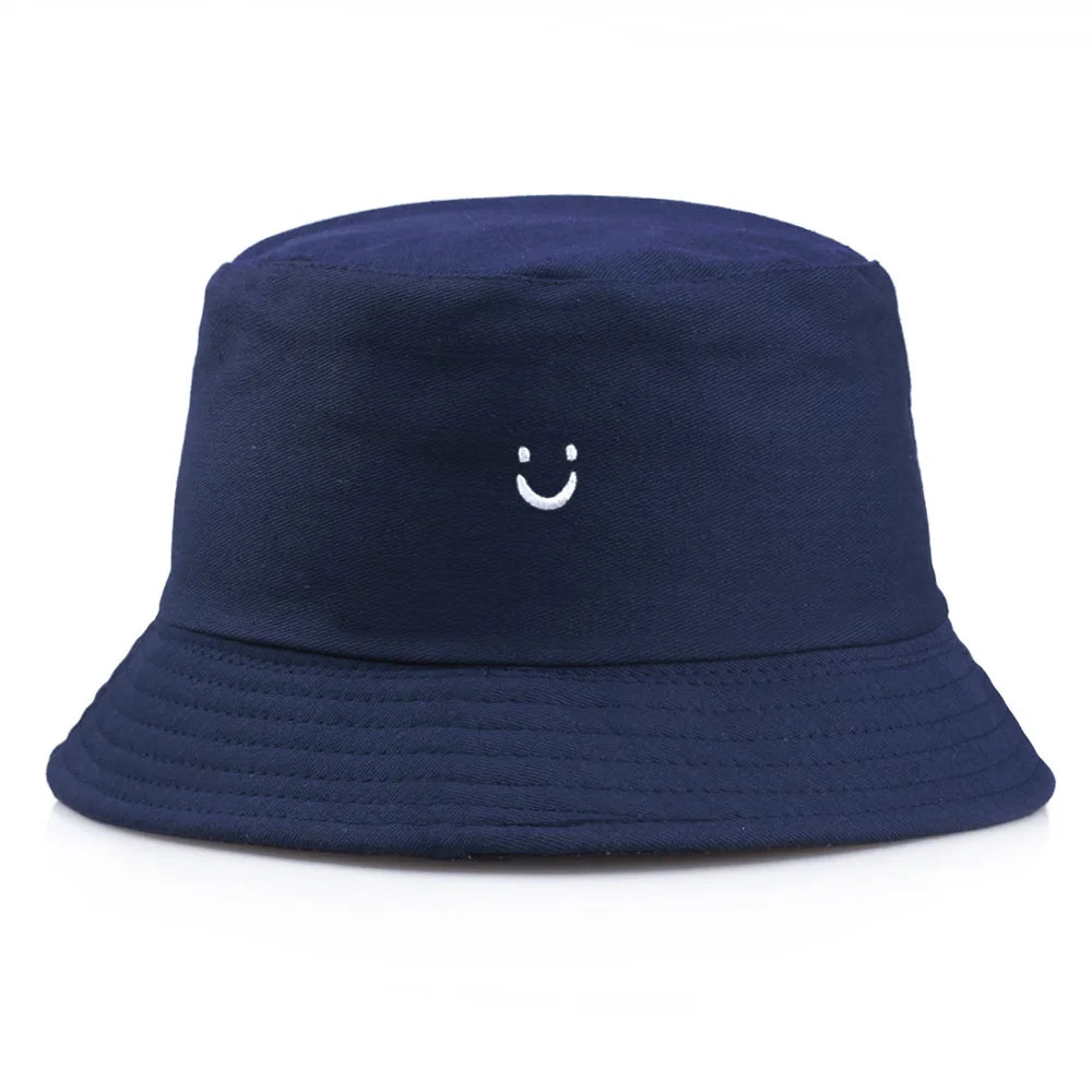 Chapeau bob à smiley